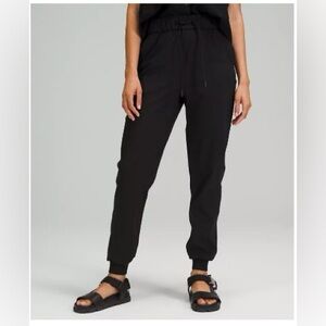 Lululemon Athletica Black Stretch High-Rise Jogger Full Length in Size 14